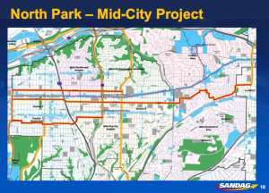 Preliminary Corridors Identified by SANDAG Active Transportation Planners