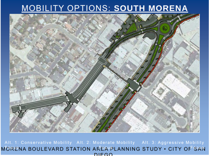 Design proposal for Morena Blvd by KTU&A