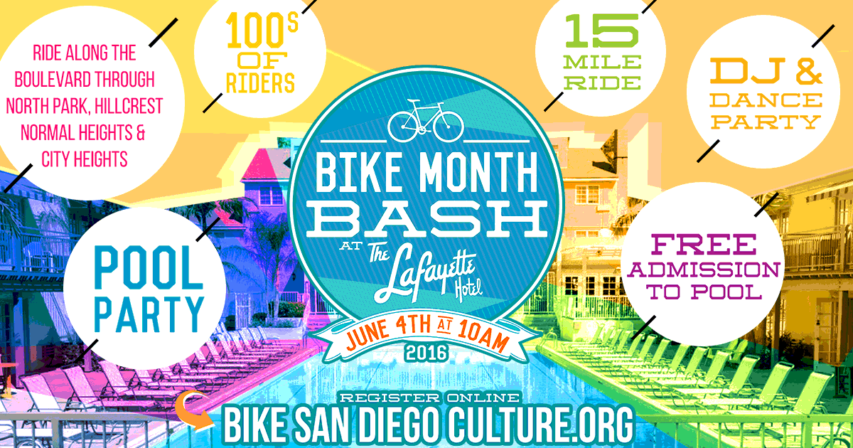 Bike San Diego Bike Month Bash 2016