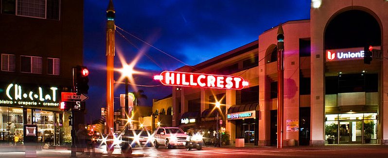 Hillcrest, San Diego Sign